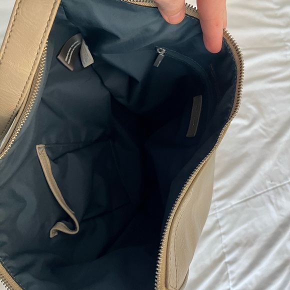 Matt & Nat Taupe Glance Dwell   Hobo Shoulder Bag/Crossbody Adjustable Straps - Picture 8 of 17